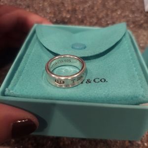 Final Sale! Host Pick! Authentic Tiffany Ring Size 6.25 FIRM